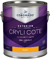 New Palace Paint & Home Center Cryli Cote combines a durable finish with premium color retention for protection against whatever nature has in store. With its 100% acrylic formulation, this hard-working paint adheres powerfully, is self-priming on the majority of surfaces, and dries quickly. It also delivers dependable resistance to mildew and blistering.boom