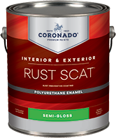 New Palace Paint & Home Center Rust Scat Polyurethane Enamel is a rust-preventative coating that delivers exceptional hardness and durability. Formulated with a urethane-modified alkyd resin, it can be applied to interior or exterior ferrous or non-ferrous metals. (Not intended for use over galvanized metal.)boom