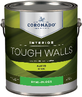 New Palace Paint & Home Center Tough Walls Alkyd Semi-Gloss forms a hard, durable finish that is ideal for trim, kitchens, bathrooms, and other high-traffic areas that require frequent washing.boom