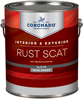 New Palace Paint & Home Center Rust Scat Alkyd Primer is a urethane-based, rust-preventing primer. It can be applied to ferrous or non-ferrous metals, both indoors and out. (Not intended for use on non-ferrous metals, such as galvanized metal or aluminum.)boom
