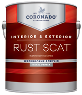 New Palace Paint & Home Center Rust Scat Waterborne Acrylic Primer provides protection from rust bleed and flash rusting. Suitable for use over galvanized metal, Rust Scat Waterborne Acrylic Primer is not intended for immersion services.boom