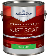 New Palace Paint & Home Center Rust Scat Waterborne Acrylic Enamel is suitable for interior or exterior use. Engineered for metal surfaces, it also adheres to primed masonry, drywall, and wood. It has tenacious adhesion and provides excellent color and gloss retention.boom