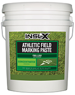 New Palace Paint & Home Center Athletic Field Marking Paste is specifically designed for use on natural or artificial turf, concrete, and asphalt as a semi-permanent coating for line marking or artistic graphics.

This is a concentrate to which water must be added for use
Fast drying, highly reflective field marking paint
For use on natural or artificial turf
Can also be used on concrete or asphalt
Semi-permanent coating
Ideal for line marking and graphicsboom