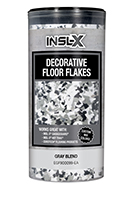 New Palace Paint & Home Center Transform any concrete floor into a beautiful surface with Insl-x Decorative Floor Flakes. Easy to use and available in seven different color combinations, these flakes can disguise surface imperfections and help hide dirt.

Great for residential and commercial floors:

Garage Floors
Basements
Driveways
Warehouse Floors
Patios
Carports
And moreboom