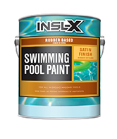 New Palace Paint & Home Center Rubber Based Swimming Pool Paint provides a durable low-sheen finish for use in residential and commercial concrete pools. It delivers excellent chemical and abrasion resistance and is suitable for use in fresh or salt water. Also acceptable for use in chlorinated pools. Use Rubber Based Swimming Pool Paint over previous chlorinated rubber paint or synthetic rubber-based pool paint or over bare concrete, marcite, gunite, or other masonry surfaces in good condition.

OTC-compliant, solvent-based pool paint
For residential or commercial pools
Excellent chemical and abrasion resistance
For use over existing chlorinated rubber or synthetic rubber-based pool paints
Ideal for bare concrete, marcite, gunite & other masonry
For use in fresh, salt water, or chlorinated poolsboom